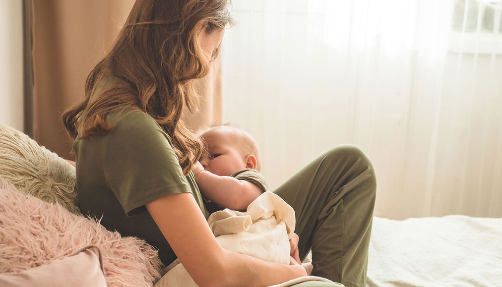 Mother Breastfeeding Baby